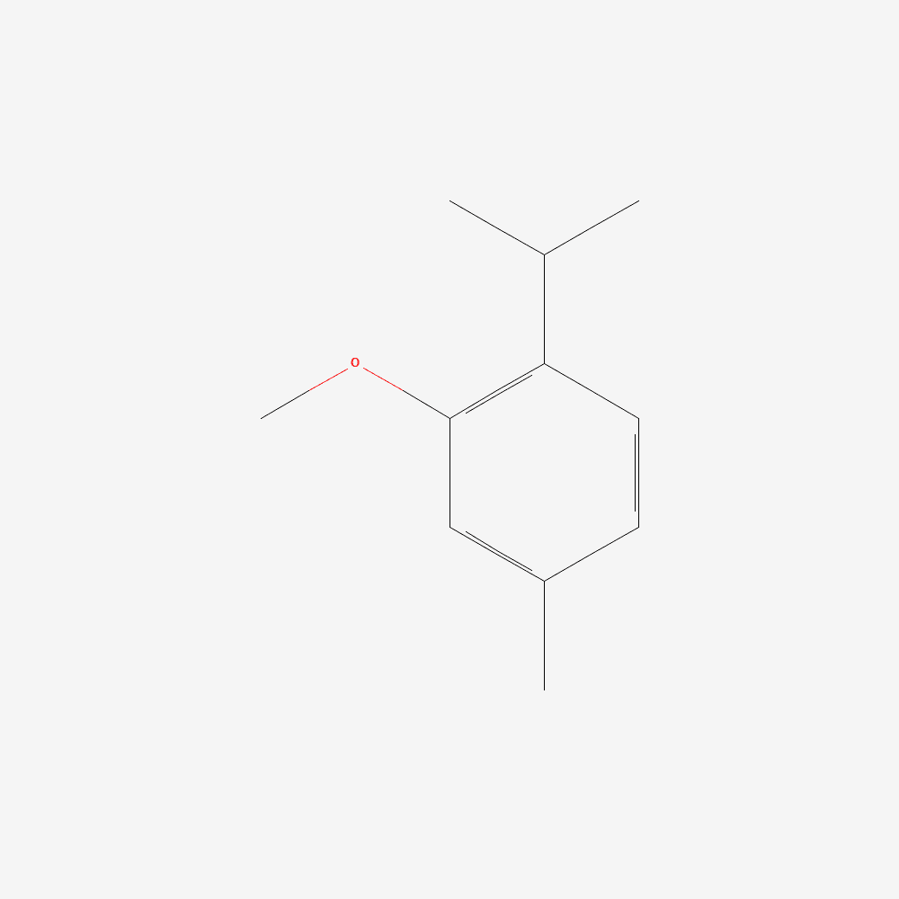 2D structure of Thymyl methyl ether